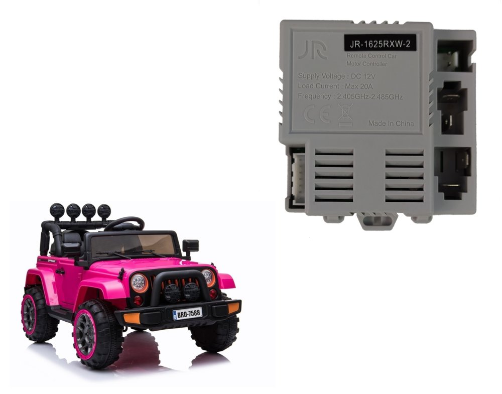 Central unit JR-1625RXW-2 for electric ride-on car BRD-7588