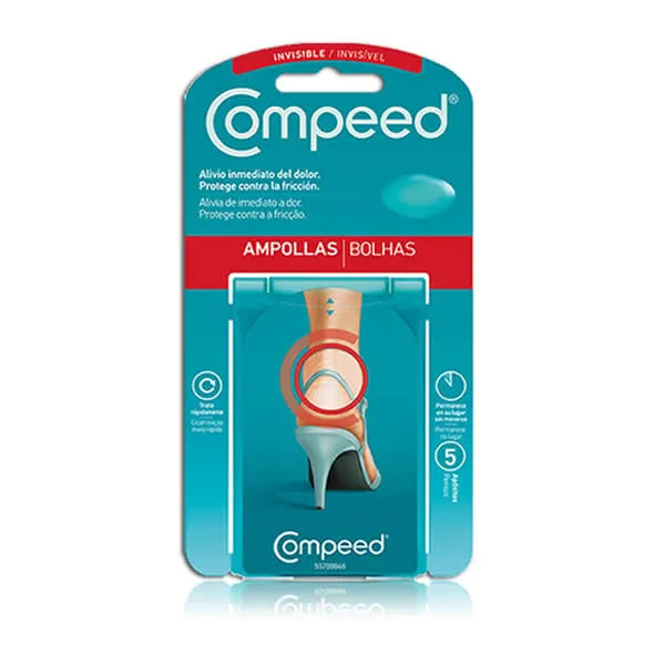 Compeed Invisible Blister Plasters 5 Units