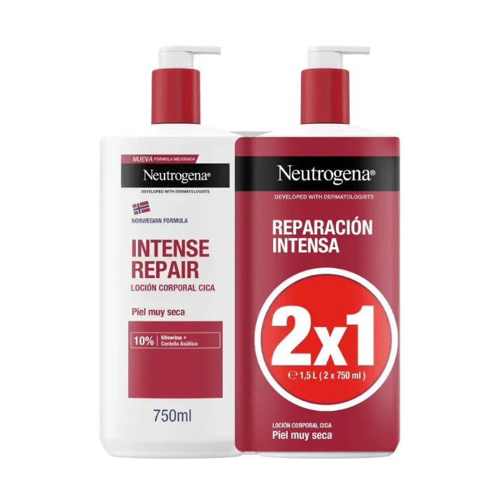 Neutrogena Intensive Repair Lotion 2x750ml