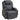 Massage chair, electrically adjustable, 8 vibration points, cup holder, faux leather, dark gray