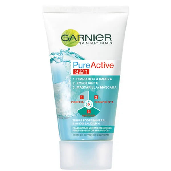 Garnier Active 3-in-1 Cleansing Gel 150ml