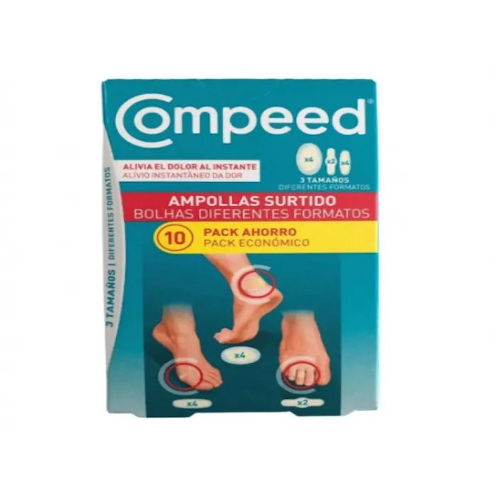 Compeed Blister Mixed Pack 10 Units – packaging