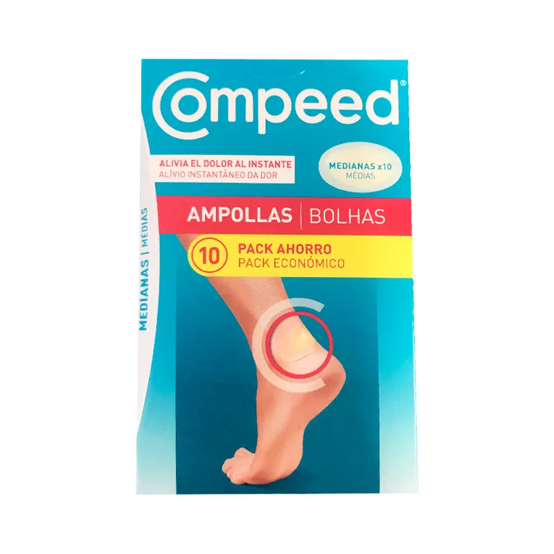 Compeed Blister Pack Value Medium 10 ct – packaging