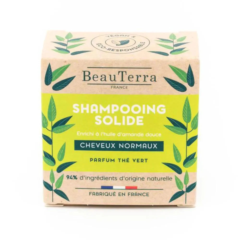 Beauterra Solid Shampoo Green Tea 75g