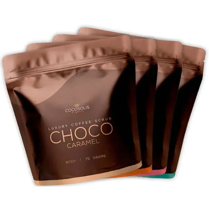 Cocosolis Luxury Coffee Scrub Box Set 4 items