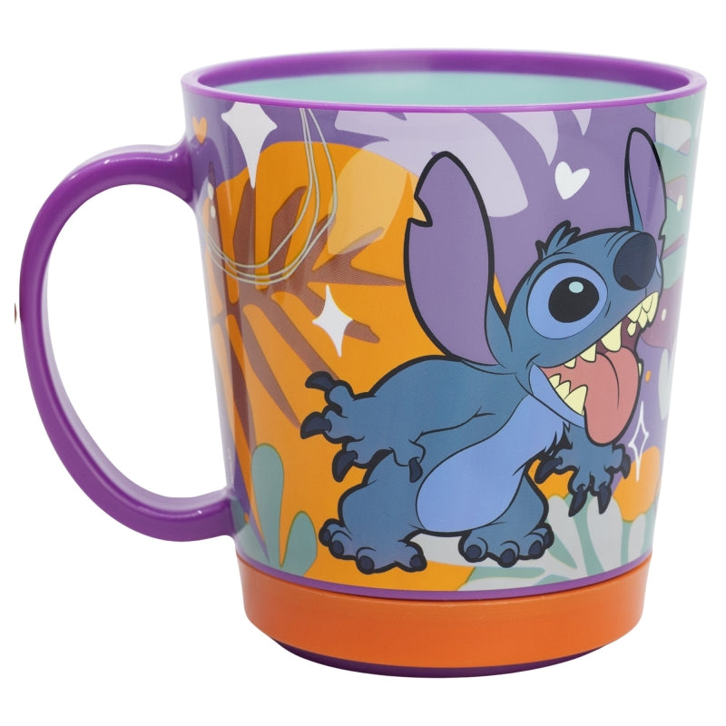 Disney Stitch - Dropsafe mug with non-stick coating from the Aloha collection 410 ml (2)