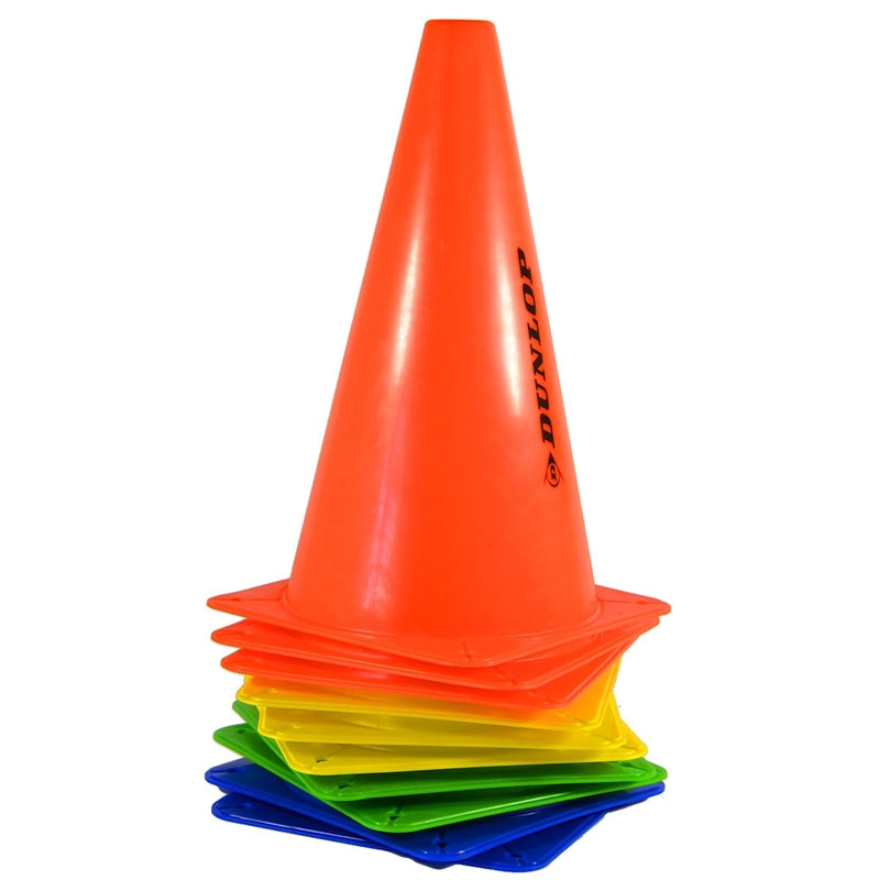 Dunlop - Set of 10 training cones
