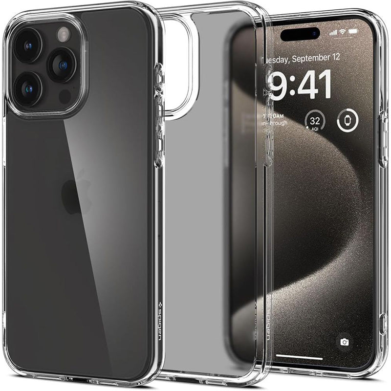 Spigen Ultra Hybrid - case for iPhone 15 Pro (Frost Clear)