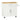 Kitchen Cart Serving Trolley Kitchen Island, 1 spice rack, 1 towel holder, 109 cm x 40 cm x 89 cm, white