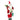 120 cm singing & dancing Santa Claus, standing animated Christmas figure with stocking, sack, activated by