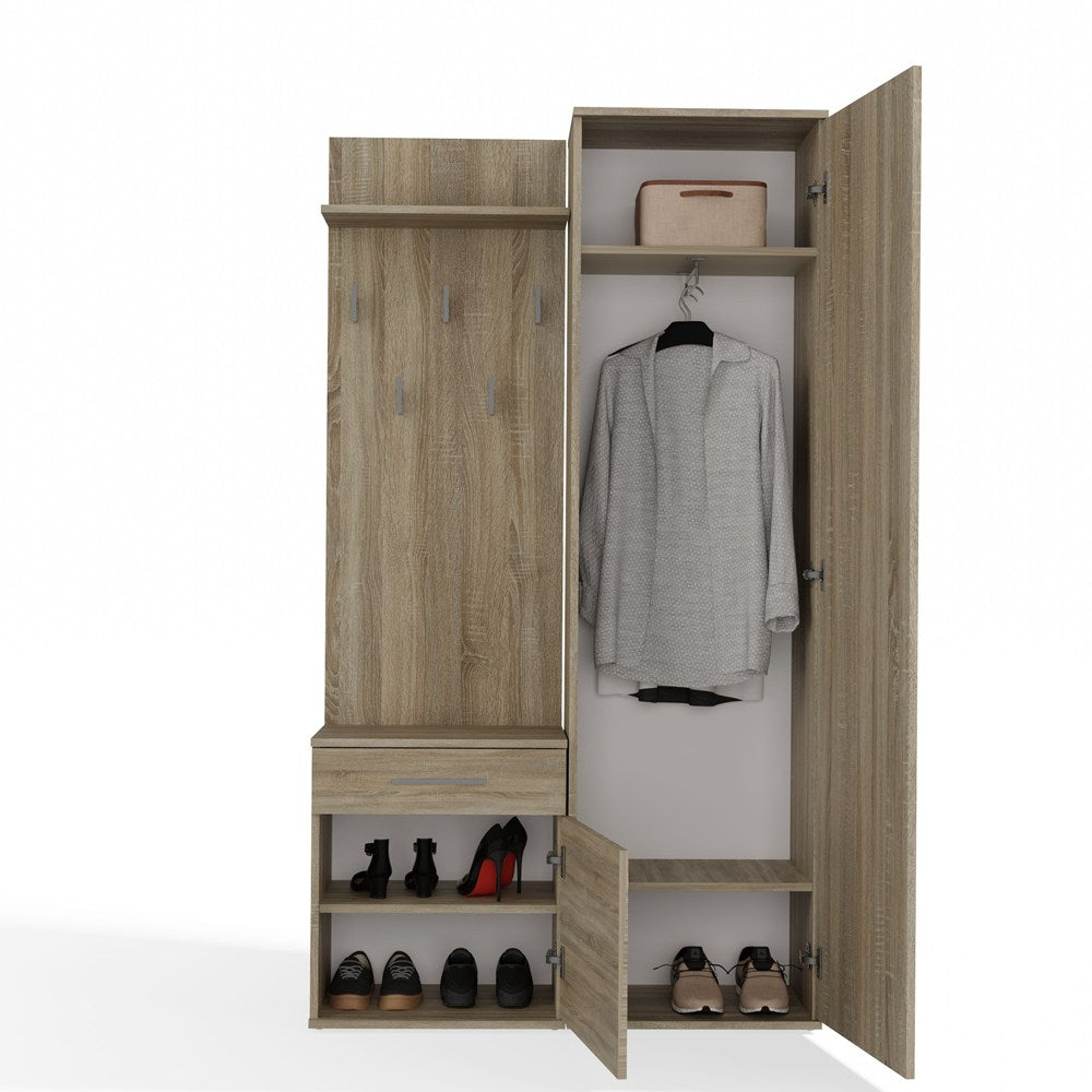 Garderobe DUO EICHE SONOMA – Produktabbildung 8
