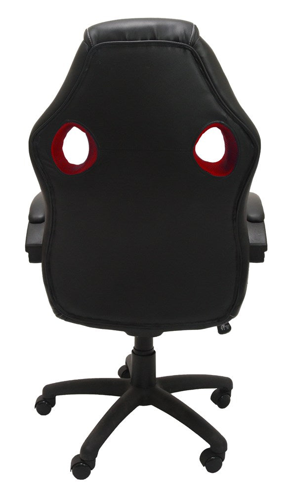 Sessel Enzo ENZO SCHWARZ ROT – Produktabbildung 3