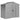 2.43 m² tool shed, 213 x 131 x 192 cm storage shed with gable roof, lockable sliding door, weatherproof, grey