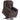 Lift chair with soft upholstery, recliner chair with remote control and side pockets, brown
