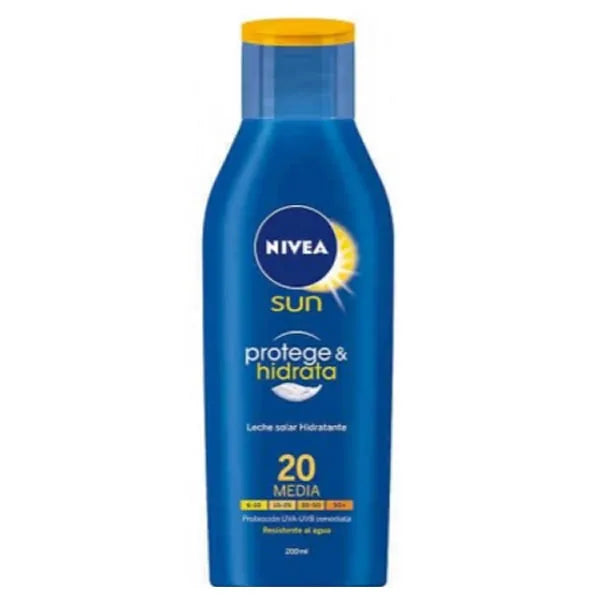 Nivea Sun Protect & Bronze Sun Lotion SPF20 200ml
