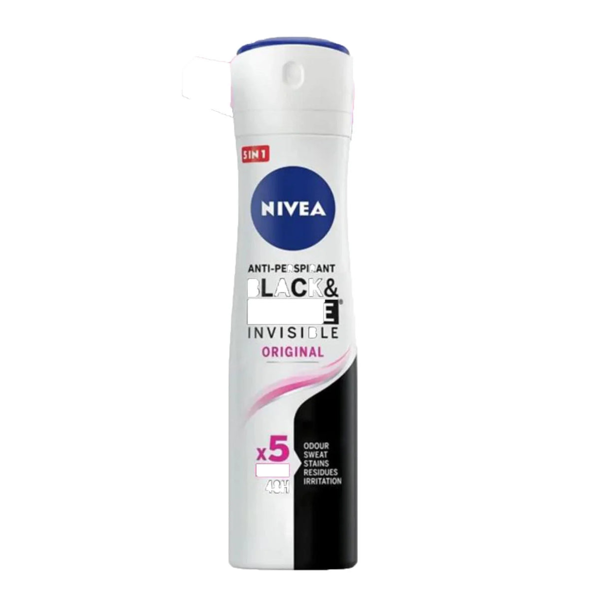 Nivea Black & White Original Deodorant 150ml Spray