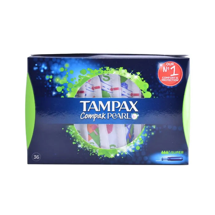 Tampax Pearl Compak Super 36 units