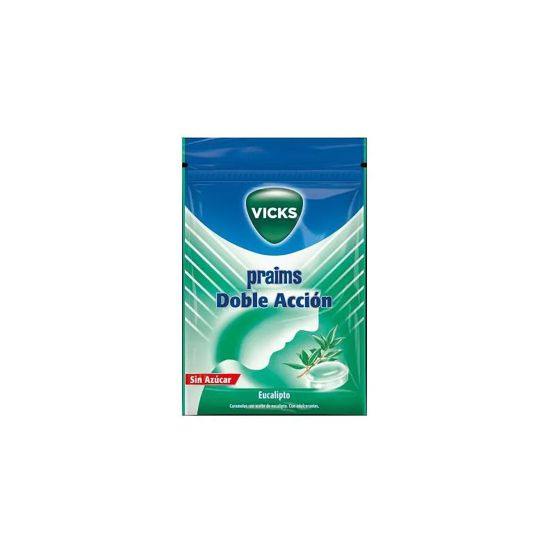 Vicks VapoDrops Dual Action Eucalyptus 60g