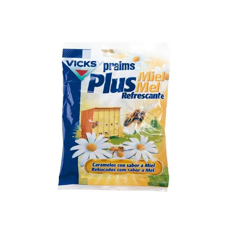 Vicks VapoPads Plus Honey Refreshing Candies 72g