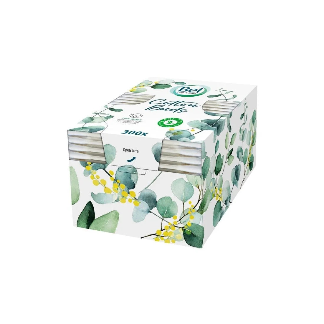 Bel Premium Cotton Buds 100% Plastic-Free 300 Pieces
