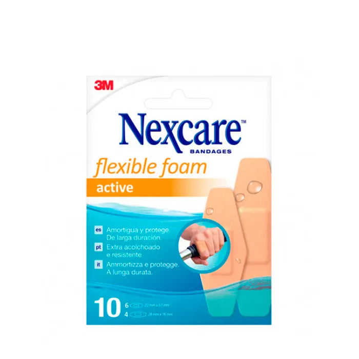 Nexcare Active Assorted Strips 10 count