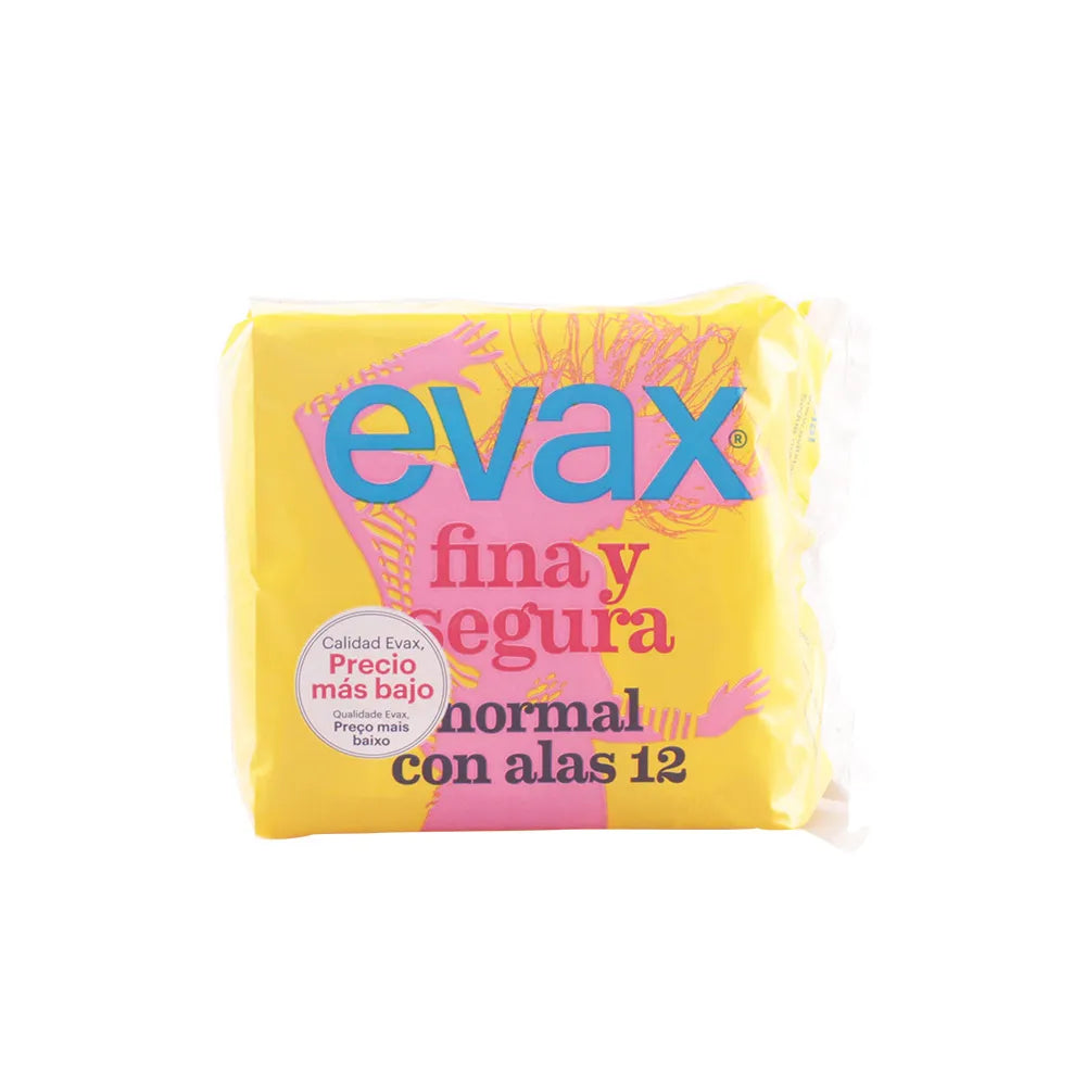 Evax Fina & Segura Normal Sanitary Pads with Wings 12 Units