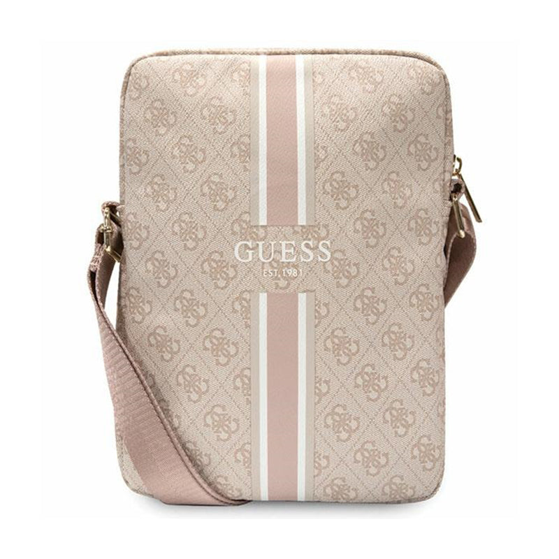 Guess 4G Stripes Tablet Bag - bag for 10" tablet (pink)
