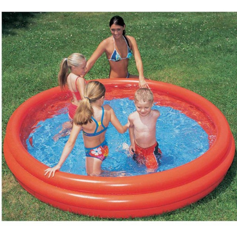 Bestway - Inflatable three-ring pool 152x30cm (red) (2)