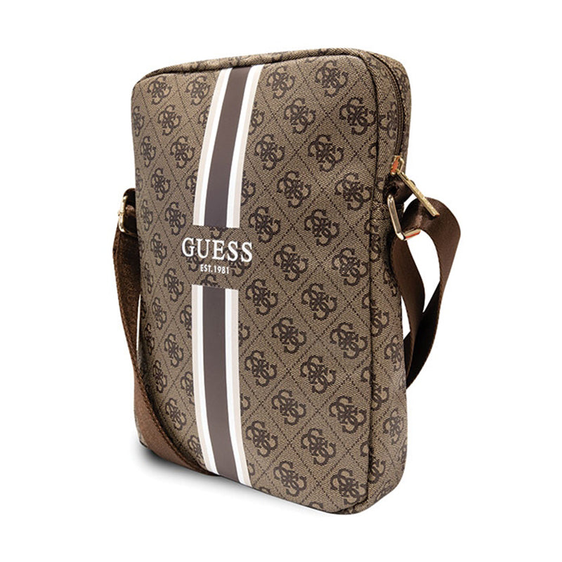Guess 4G Stripes Tablet Bag - bag for 10" tablet (brown) (2)