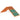 Agility dog ramp, foldable, adjustable height, non-slip, fir wood, up to 40 kg, 173 x 59 x 66 cm, orange/green