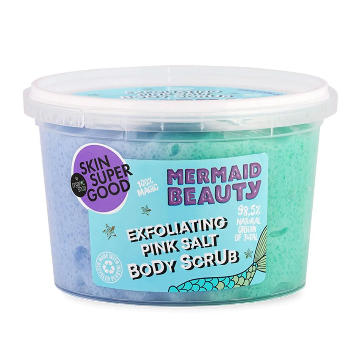 Organic Shop Mermaid Beauty Pink Salt Body Scrub 250ml