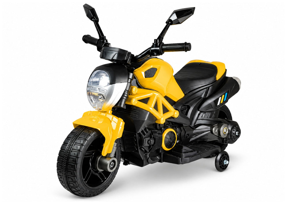 Motorcycle GTM1188 Yellow LED Headlight 1x35W (2)