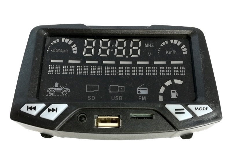 Music panel for Audi Q5 2-seater electric ride-on car
