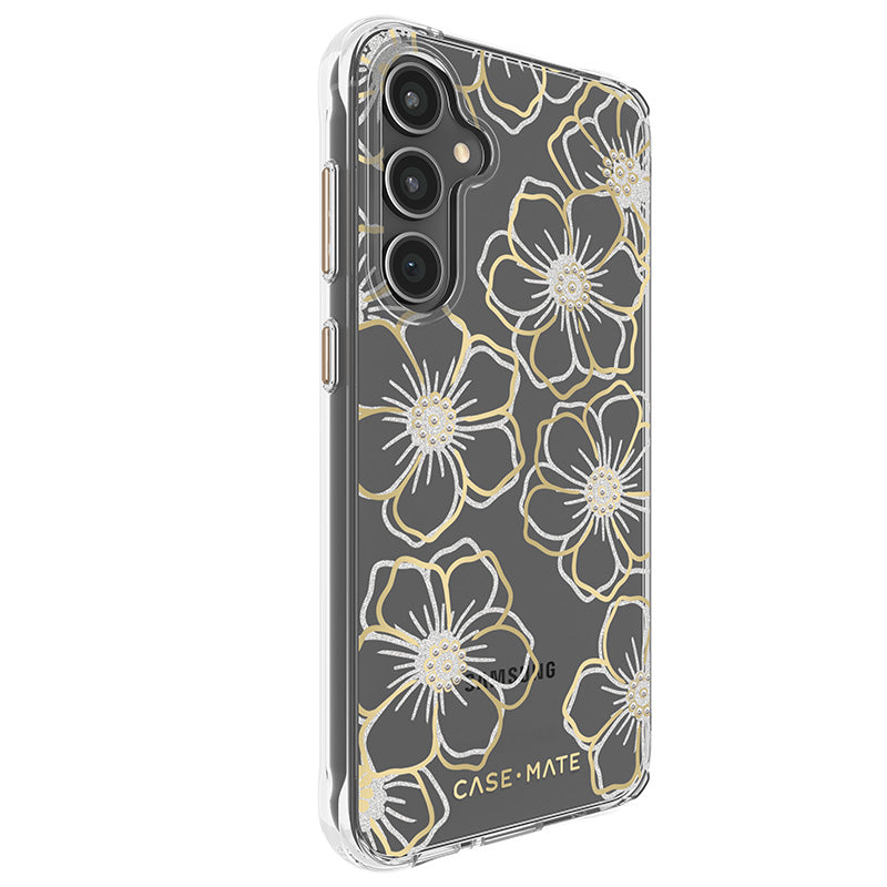 Case-Mate Floral Gems - case for Samsung Galaxy S23 FE 5G (gold) (2)