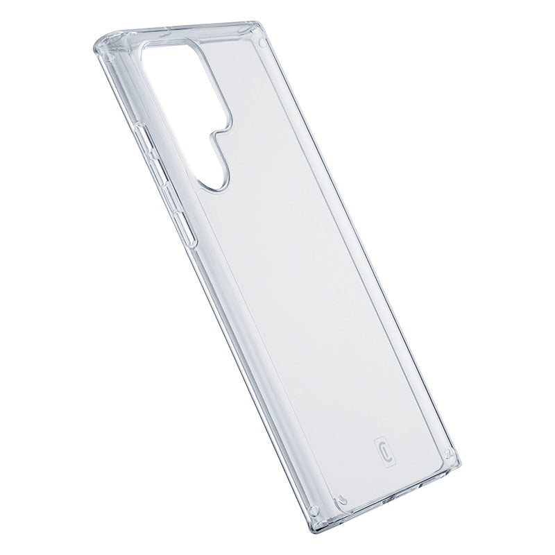 Cellularline Clear Strong - Samsung Galaxy S23 Ultra case with antibacterial protection (transparent)