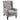 Wingback chair, tufted armchair with high backrest, upholstered lounge chair with rounded armrests, wooden legs