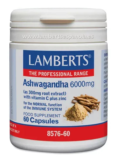 Lambert's Ashwagandha 6000 mg 60 Caps