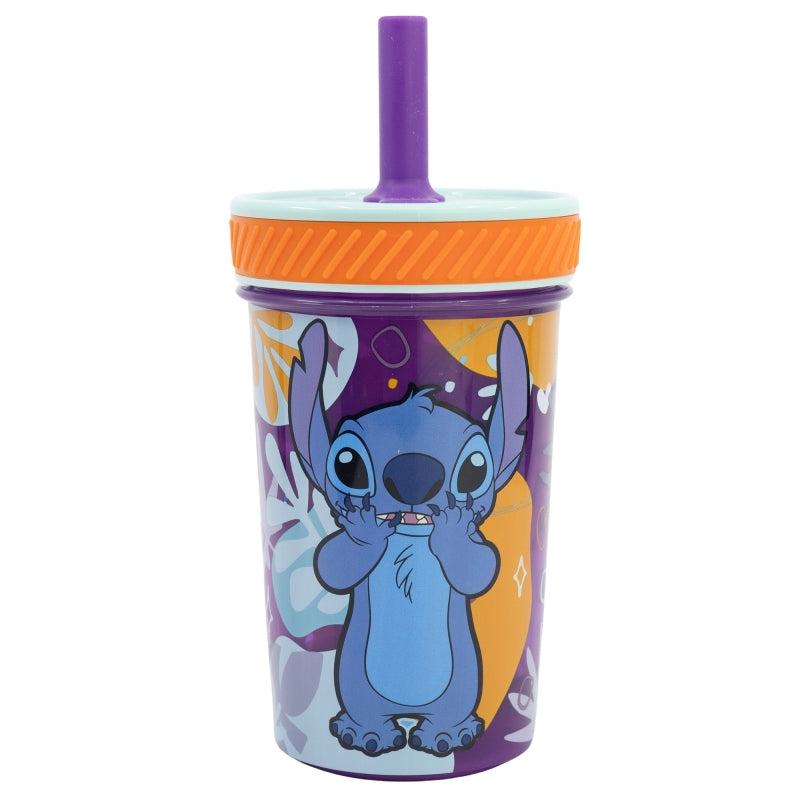 Disney Stitch - Dropsafe Non-Tip Cup with silicone straw from the Aloha collection 370 ml (2)
