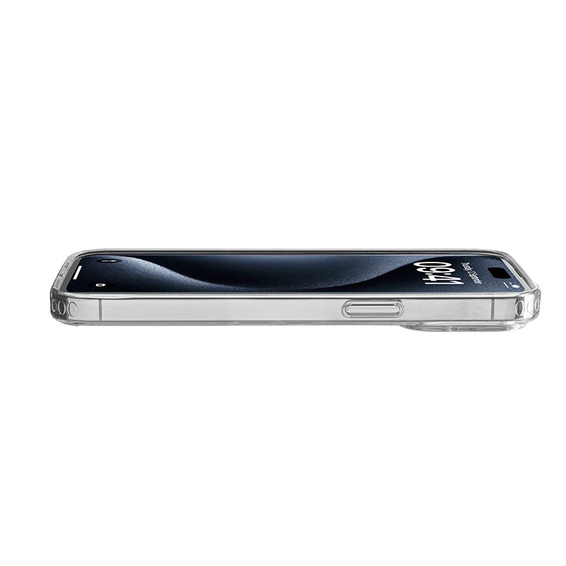 Cellularline Clear Strong - iPhone 15 Pro Max Case with Antimicrobial Protection (Clear) (2)