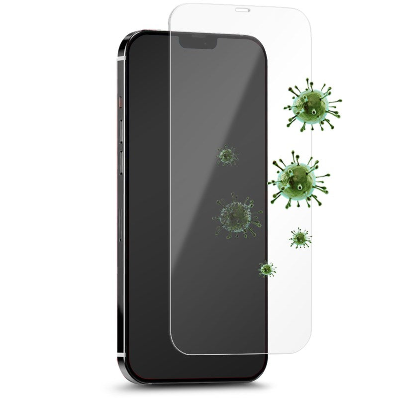 PURO antibacterial tempered glass screen protector for iPhone 12 Pro Max (2)