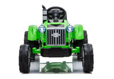 Tractor with trailer YSA021A Green (2)