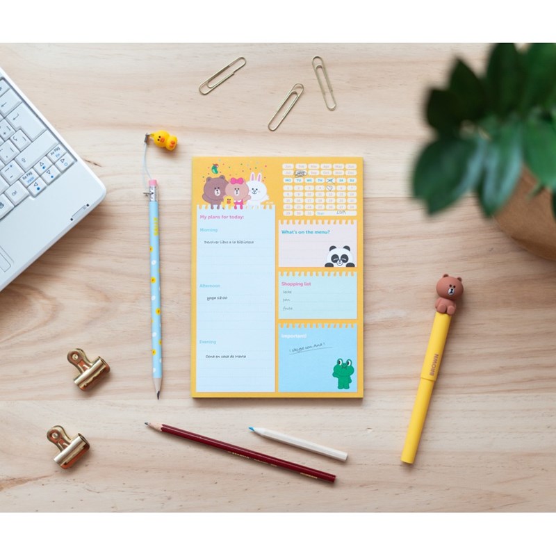 LINE FRIENDS - A5 Daily Planner (3)