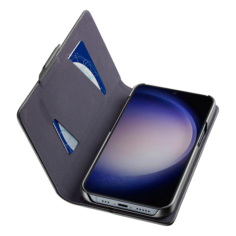 Cellularline Book Case - Case for Samsung Galaxy S24 (Black) (2)