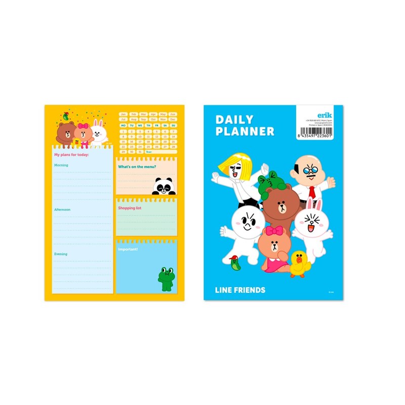 LINE FRIENDS - A5 Daily Planner
