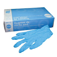 Abena Nitrile Protective Gloves Blue L 150pcs