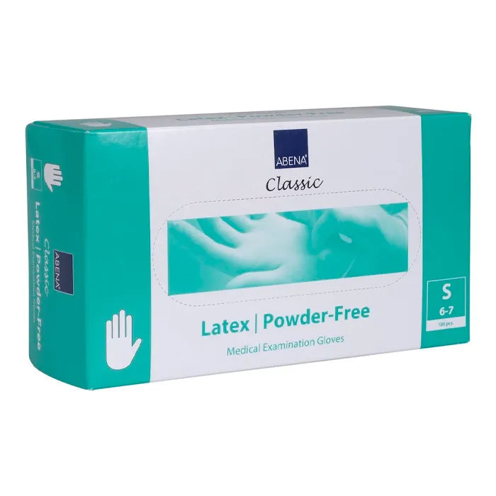 Abena Natural Latex Gloves S 100pcs