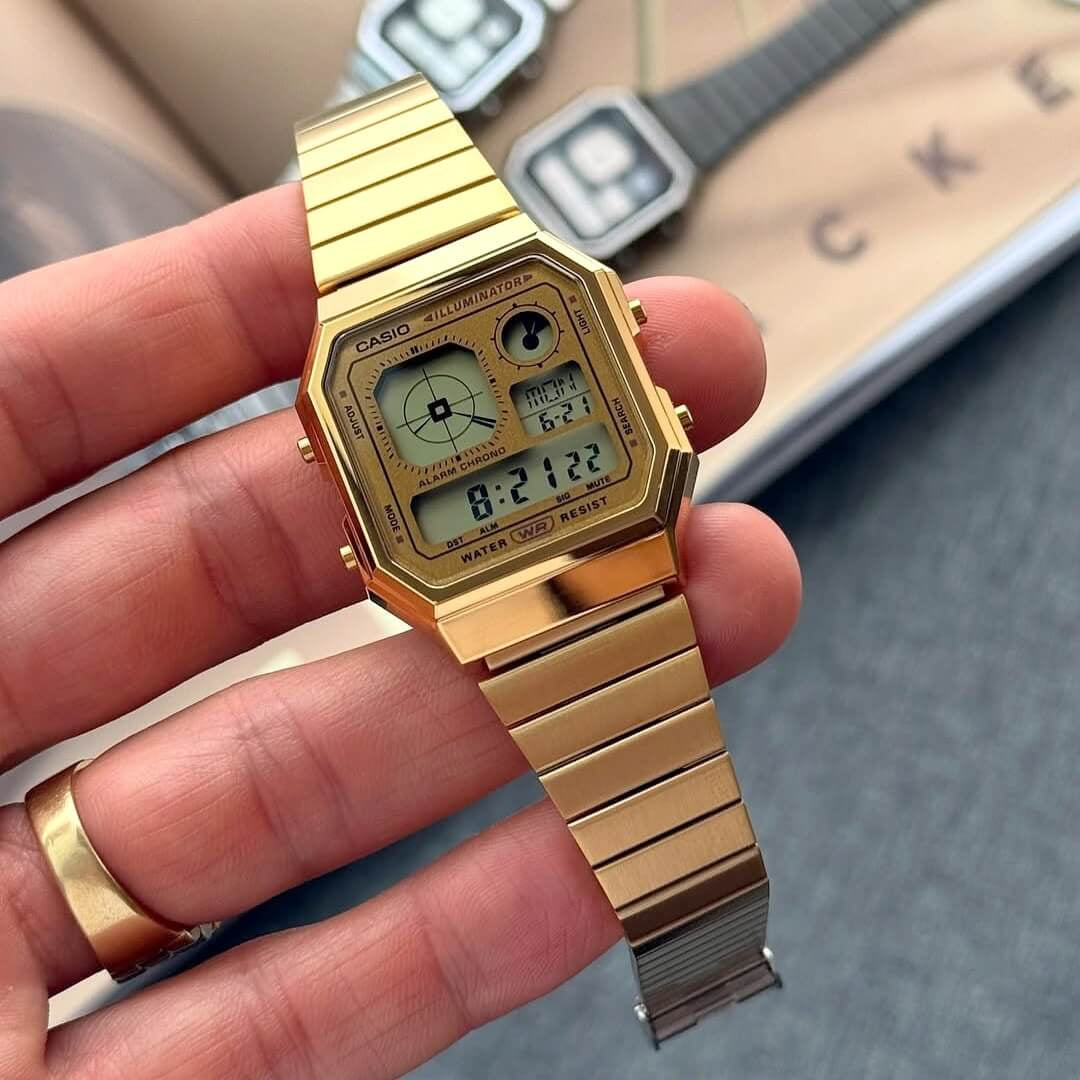 Casio Herrenuhr – A130WEG-9ADF