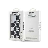 DKNY IML Checkered Mono Pattern - Case for iPhone 15 Pro Max (Black) (8)