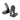 Karl Lagerfeld Choupette MagSafe - 2-in-1 foldable MagSafe charger for iPhone and AirPods 15W (black)