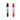 Topwrite - Set of double-ended dry-erase whiteboard markers 2 pcs (black/red)